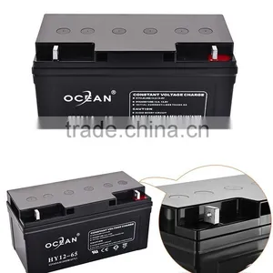 Electrical 100% Pre-test Large Current 12V 65ah Battery Solar 12v thumbnail-4