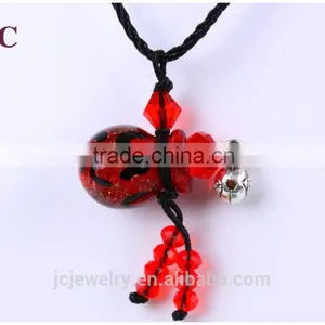 Fashion Necklace 2016 Essential Oil Glass Oil Bottle Pendant Bottle Necklace Pendant thumbnail-1