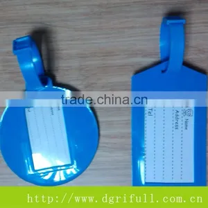 Can Custom LOGO Simple Silicone Luggage Tag thumbnail-2
