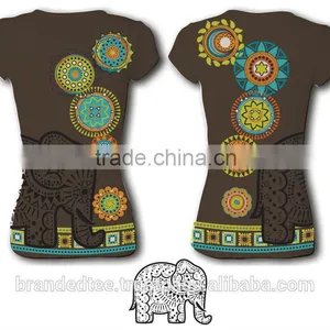Sexy Net Tops for Girls Brand Promotion Custom T-shirt Labels and Tags thumbnail-1