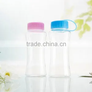 500ml Plastic Transparent Bottle BPA Free thumbnail-1