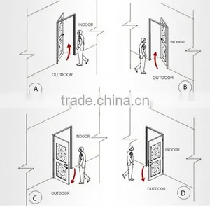 Multi-point Lock Door Handle Door Lock for Outdoor Fingerprint Hotel Lock thumbnail-6