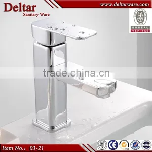 North America UPC Faucet, Watermark Australian Standard Basin Faucet, Square Deck On Basin 59 Copper Water Faucet thumbnail-1