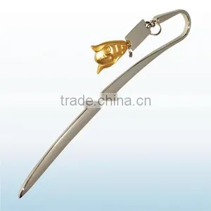 Manufacture Personalized Metal Etched Brass Customized Paper Bookmark thumbnail-2