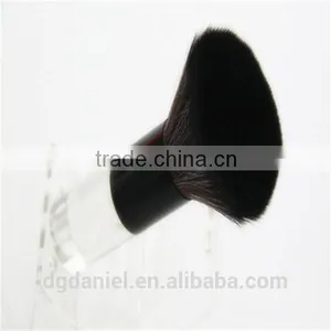 Best Transparent Acrylic Makeup Powder Brush High Quality Blush Brush With Synthetic Hair thumbnail-4