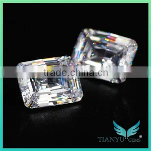 Wholesale Artificial Zircon Gems Stone White Pagode Cushion Cut Loose Cubic Zirconia Price thumbnail-4