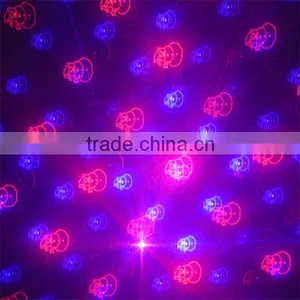 Lanling 200mW RB 8Gobos Mini RB Twinkling Laser Light thumbnail-2
