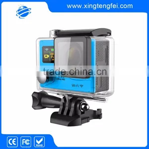 Factory Dual Lens 4k Wifi Action Camera H3R 12MP Sport Camera thumbnail-1