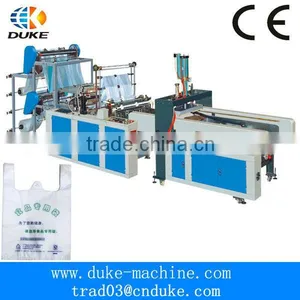 Cold Cutting T-shirt Bag Making Machine GBDE-600 thumbnail-1