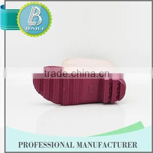 High Quality Environmental High Heels Women Rubber Rain Boots thumbnail-3