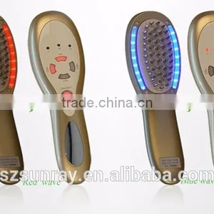 Scalp Massager Machine & Comb Vibrating Electric Hair Scalp Massager Hair Straightening Comb thumbnail-2