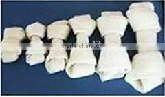 Rawhide Expanded Knot Bone Dog Chewing Snack thumbnail-3