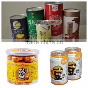 Hot Selling Automatic Soft Drinks Cans Sealing Machine Beverage Cans Sealing Machine thumbnail-4