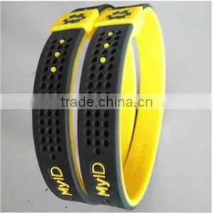 Newest Scannable Fashion qr Code Silicone Bracelet thumbnail-2