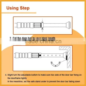 [Handy-Age]-Fast Assembly Door Gym Bar (OS2304-022) thumbnail-3
