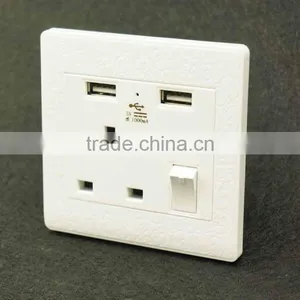 Usb Charger Extension Socket Universal Wall Outlet Socket Power Strip thumbnail-5