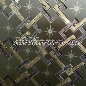 Decorative Ice Cream and Acid Etched Glass thumbnail-4