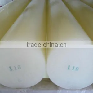 Plastic White Ptfe Solid Rod thumbnail-1