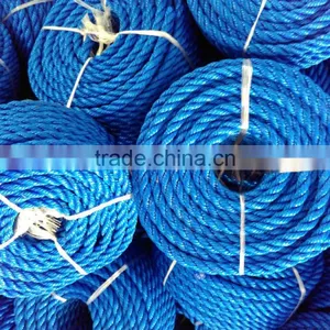 High Quality Hot Sale 3 Strand Twisted PP Rope thumbnail-2
