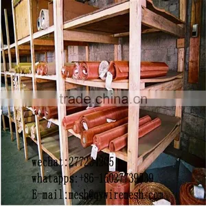 Good Ductility Phosphor Bronze Woven Wire Mesh / Bronze Filter Wire Mesh for Chinaware Printing thumbnail-1