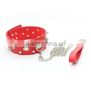 FEMALE SEX BONDAGE SEX NECK COLLAR FOR SM GAME SEX TOYS SEX NECK COLLAR FOR WOMEN LADIES SEX NECK COLLARS WHOLESALE thumbnail-1