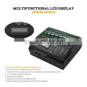 Voxlink Portable 80mm Pos Printer Label Printer Bluetooth Barcode Printer( Android+ios) thumbnail-4