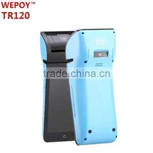 EMV PCI GPS NFC 4G LTE Android Pos Terminal Supports Contactless Card thumbnail-4