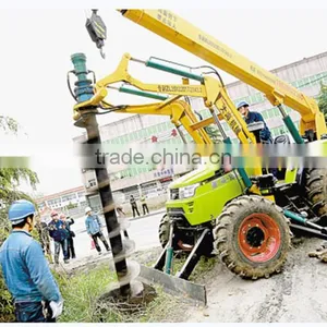 Hydraulic Digging Machine With Tractor and Crane thumbnail-4