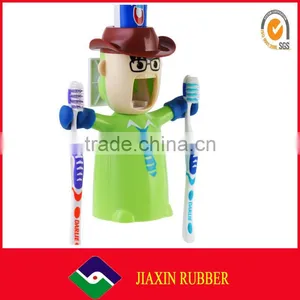 Newest Design China Supplier Cheap Wholesale Wall Mount Bathroom Set Auto Toothpaste Dispenser thumbnail-1