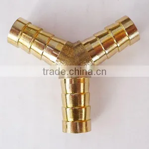 High Qulity CNC Machining Brass Y Connector From VMT Manufacturer thumbnail-1