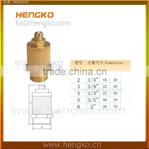 Brass Bronze Sintered Precision Quiet Control Silencer thumbnail-1