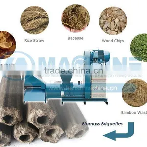 CE and ISO Certificated Biomass Straw Coal Briquette Machine With Factory Price thumbnail-1