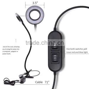 Hot Selling Led Grow Light for 10W Dimmable Clip Desk Lamp With 360 Flexible Gooseneck for Greenhouse Organic Organizer thumbnail-3