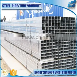 Hollow Section 100x100x1.4mm Pre Galvanized Steel Pipe thumbnail-2