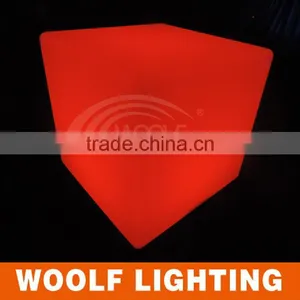 China Supplier Illuminated LED Cube Furniture Sale thumbnail-6