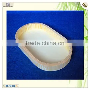 Wholesale Simple Elegant S/3 Home Storaging Oval Pine Tray thumbnail-2