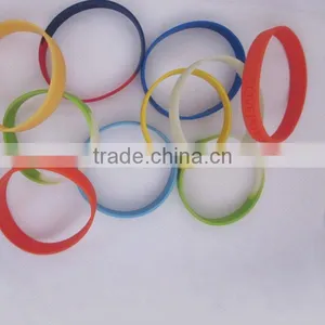 Small MOQ Cheap Custom Silicone Wristbands thumbnail-1