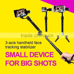 Hot Bluetooth Handheld 3Axis Face Tracking Stabilizer For Mobilephone/Camera Photographing,Dual Purpose Professional Stabilizers thumbnail-5