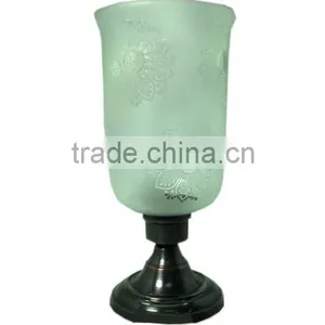 Table Decorative For Candle Light Dinner Hurricane Candle Holder thumbnail-2