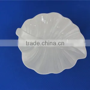 Ceramic Leaf Shape Popcorn Bowl thumbnail-1