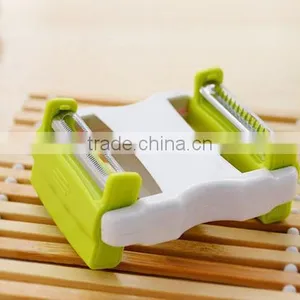 Stainless Steel as Seen on tv Fruit Retractable Portable Multifunction Vegetable Peeler thumbnail-1
