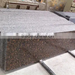 Beautiful Polished Baltic Brown Granite Kitchen Countertop thumbnail-4