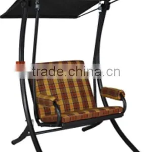 Patio Garden Aluminum Rattan Swing Chair For Outdoor thumbnail-1
