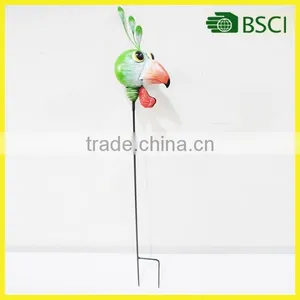 Low Price Cute Bird Metal Plant Stakes Garden Stick for Garden Decor thumbnail-1
