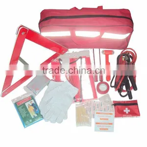 YYS12012 37-piece Roadside Car Emergency Tools Kit With High-visable Stripe Carry Bag thumbnail-1