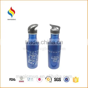 550ml Custom Printing Aluminium Sports Water Bottle thumbnail-1