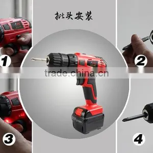 21v High Torque Multifunction Cordless Drills Power Tools thumbnail-4