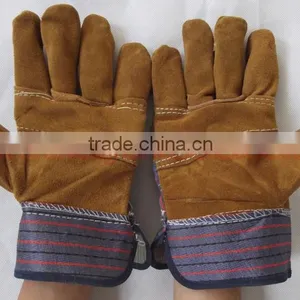 Cow Leather Gloves Work Gloves Cowhide Glvoes Working Glove Cow Split thumbnail-3