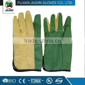 JX68A114 Multipurpose Different Colors Yellow Full PVC Impregnated Gloves thumbnail-2