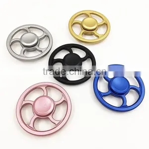 Wheel Hand Spinner Brass Dual Fidget Air Spinner thumbnail-1